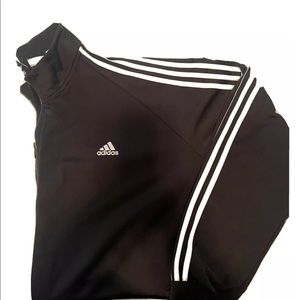 Black adidas track jacket